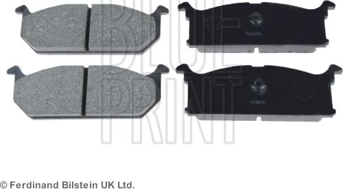 Blue Print ADK84202 - Brake Pad Set, disc brake www.autospares.lv