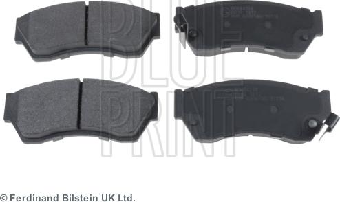 Blue Print ADK84218 - Brake Pad Set, disc brake www.autospares.lv