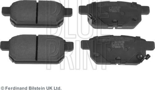 Blue Print ADK84238 - Brake Pad Set, disc brake www.autospares.lv