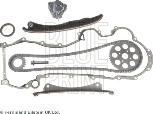 Blue Print ADK873500 - Комплект цепи привода распредвала www.autospares.lv