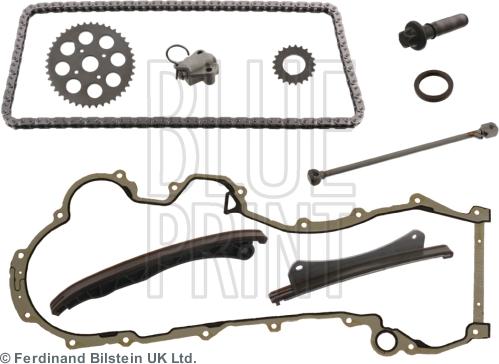 Blue Print ADK87332 - Комплект цепи привода распредвала www.autospares.lv