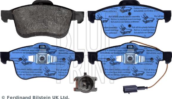 Blue Print ADL144215 - Bremžu uzliku kompl., Disku bremzes autospares.lv