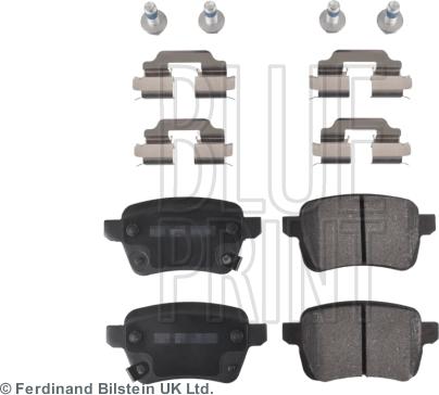 Blue Print ADL144232 - Bremžu uzliku kompl., Disku bremzes www.autospares.lv