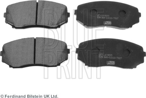 Blue Print ADM54297 - Brake Pad Set, disc brake www.autospares.lv