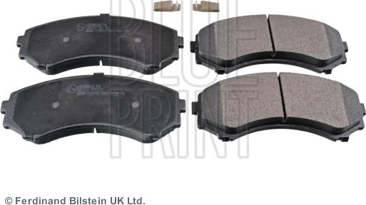 Blue Print ADM54278 - Brake Pad Set, disc brake www.autospares.lv