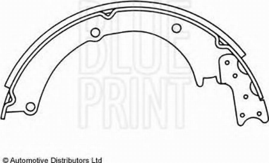 Blue Print ADN14109 - Bremžu uzliku kompl., Disku bremzes autospares.lv