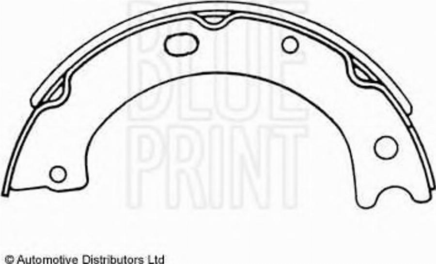 Blue Print ADN14114 - Bremžu loku kompl., Stāvbremze www.autospares.lv