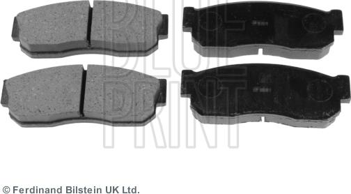 Blue Print ADN14204 - Brake Pad Set, disc brake www.autospares.lv