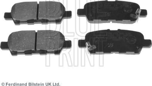 Blue Print ADN142152 - Brake Pad Set, disc brake www.autospares.lv