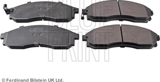 Blue Print ADN142104 - Brake Pad Set, disc brake www.autospares.lv