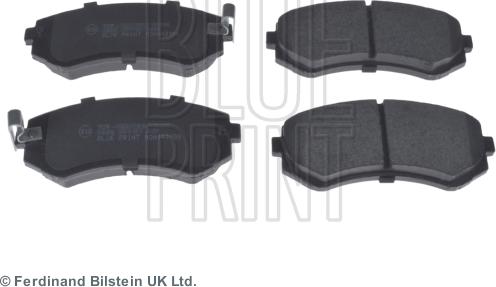 Blue Print ADN142108 - Brake Pad Set, disc brake www.autospares.lv