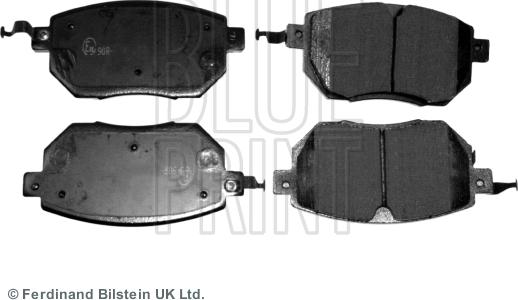 Blue Print ADN142136 - Brake Pad Set, disc brake www.autospares.lv