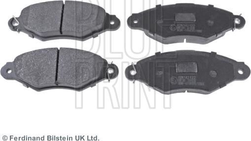 Blue Print ADN142122 - Brake Pad Set, disc brake www.autospares.lv