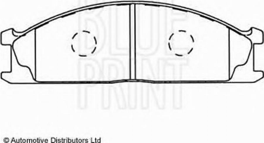 Blue Print ADN14224 - Brake Pad Set, disc brake www.autospares.lv