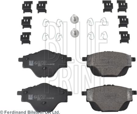 Blue Print ADP154252 - Bremžu uzliku kompl., Disku bremzes www.autospares.lv