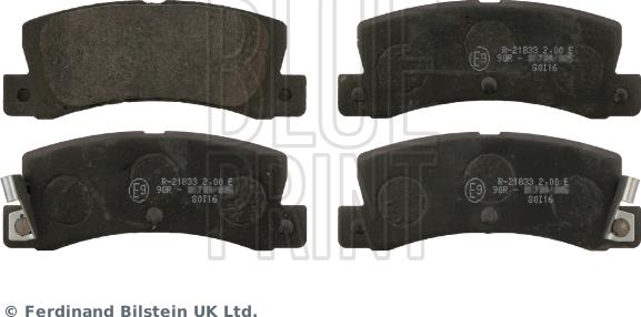 Blue Print ADP154220 - Brake Pad Set, disc brake www.autospares.lv