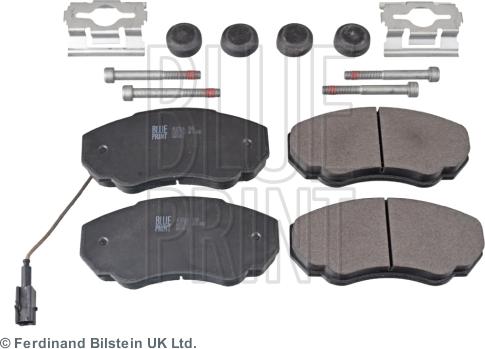 Blue Print ADP154222 - Bremžu uzliku kompl., Disku bremzes www.autospares.lv