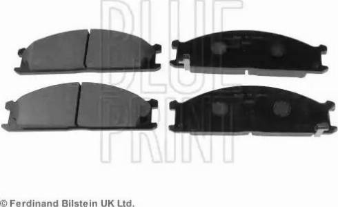 Blue Print ADS74210 - Brake Pad Set, disc brake www.autospares.lv