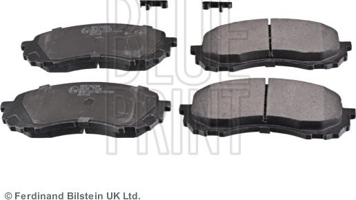 Blue Print ADS74234 - Brake Pad Set, disc brake www.autospares.lv