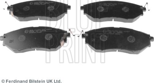 Blue Print ADS74232 - Brake Pad Set, disc brake www.autospares.lv