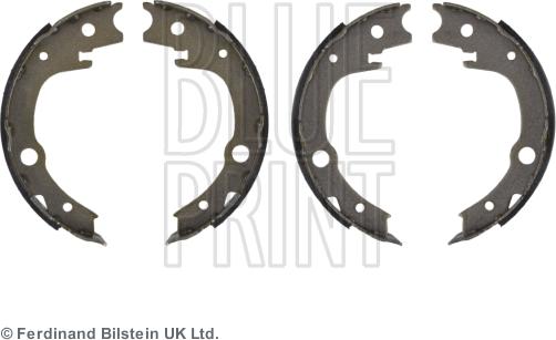 Blue Print ADT34169 - Brake Shoe Set, parking brake www.autospares.lv