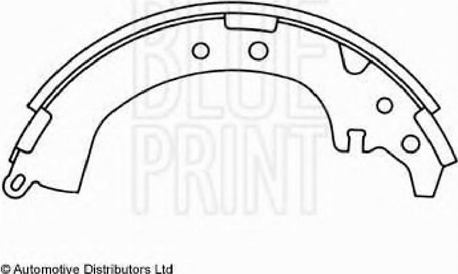 Blue Print ADT34138 - Bremžu loku komplekts www.autospares.lv