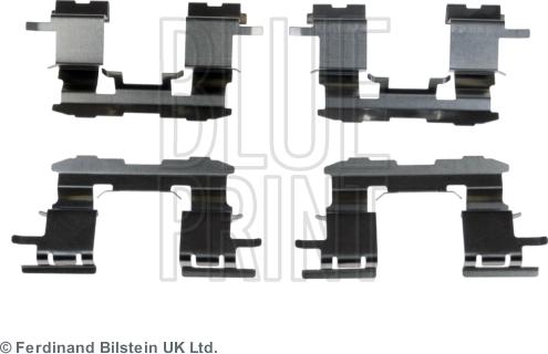 Blue Print ADT348606 - Piederumu komplekts, Disku bremžu uzlikas www.autospares.lv