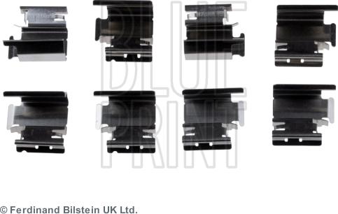 Blue Print ADT348600 - Accessory Kit for disc brake Pads www.autospares.lv