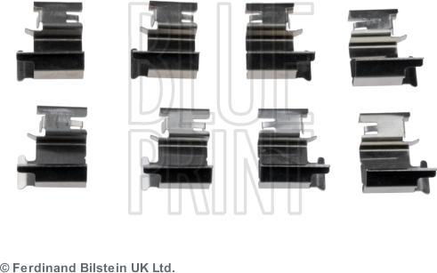 Blue Print ADT348601 - Piederumu komplekts, Disku bremžu uzlikas autospares.lv