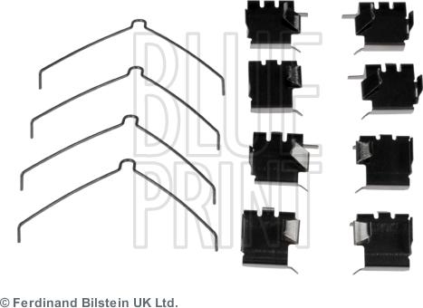 Blue Print ADT348607 - Accessory Kit for disc brake Pads www.autospares.lv