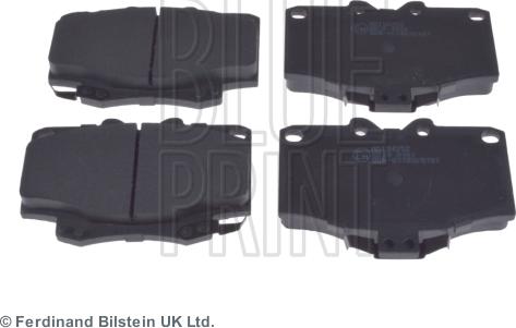 Blue Print ADT34252 - Brake Pad Set, disc brake www.autospares.lv