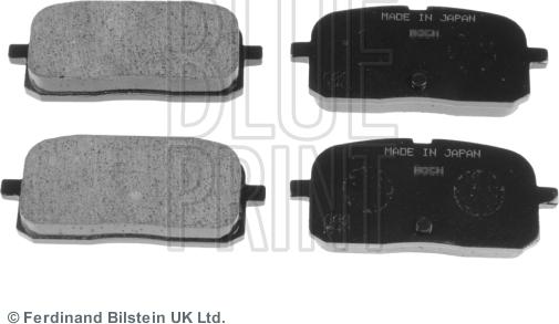 Blue Print ADT34267 - Bremžu uzliku kompl., Disku bremzes autospares.lv