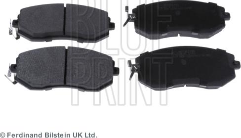 Blue Print ADT342196 - Brake Pad Set, disc brake www.autospares.lv