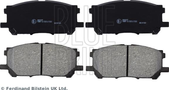 Blue Print ADT342157 - Brake Pad Set, disc brake www.autospares.lv