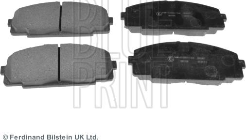 Blue Print ADT342109 - Brake Pad Set, disc brake www.autospares.lv