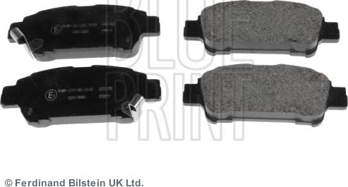 Blue Print ADT342119 - Brake Pad Set, disc brake www.autospares.lv