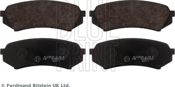 Blue Print ADT342111 - Brake Pad Set, disc brake www.autospares.lv