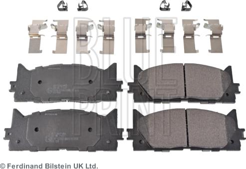 Blue Print ADT342189 - Bremžu uzliku kompl., Disku bremzes autospares.lv