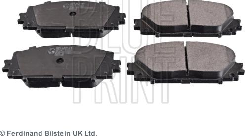 Blue Print ADT342181 - Brake Pad Set, disc brake www.autospares.lv