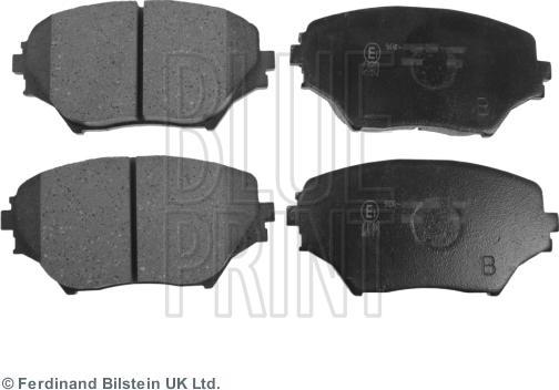 Blue Print ADT342120 - Brake Pad Set, disc brake www.autospares.lv