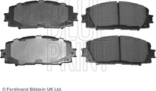 Blue Print ADT342170 - Brake Pad Set, disc brake www.autospares.lv