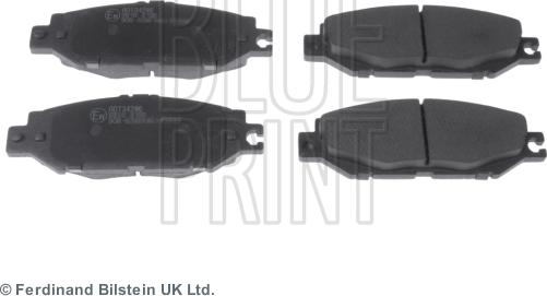 Blue Print ADT34286 - Brake Pad Set, disc brake www.autospares.lv