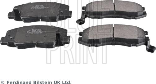 Blue Print ADT34288 - Brake Pad Set, disc brake www.autospares.lv