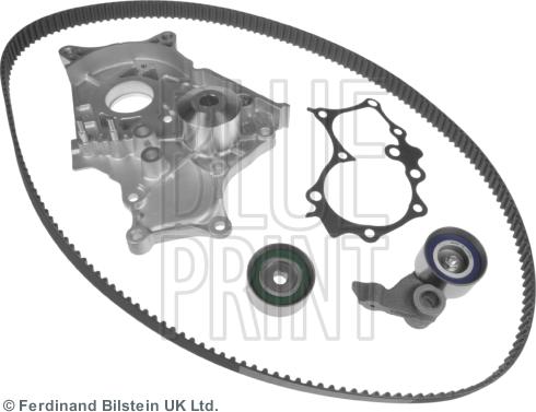 Blue Print ADT373751 - Водяной насос + комплект зубчатого ремня ГРМ www.autospares.lv