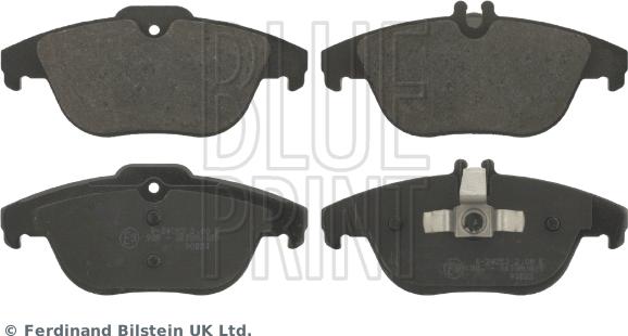 Blue Print ADU174204 - Тормозные колодки, дисковые, комплект www.autospares.lv