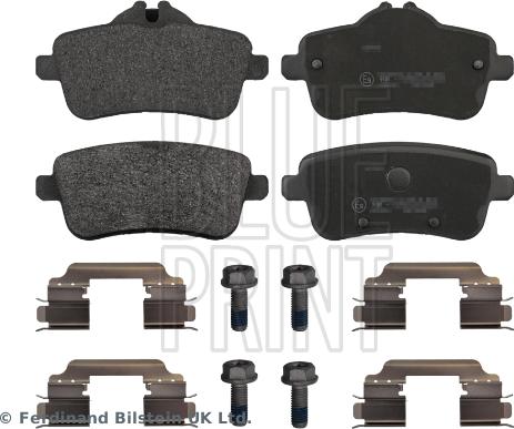 Blue Print ADU174216 - Bremžu uzliku kompl., Disku bremzes autospares.lv