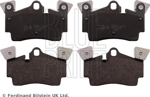 Blue Print ADV184292 - Тормозные колодки, дисковые, комплект www.autospares.lv