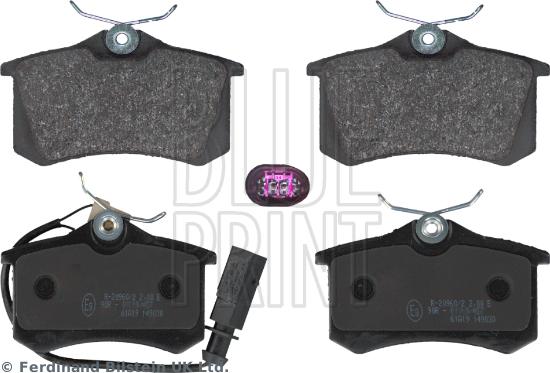 Blue Print ADV184240 - Brake Pad Set, disc brake www.autospares.lv