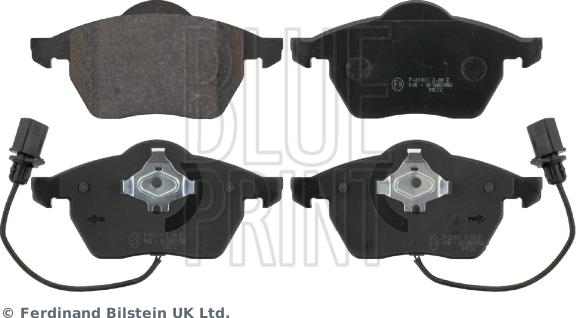 Blue Print ADV184213 - Brake Pad Set, disc brake www.autospares.lv