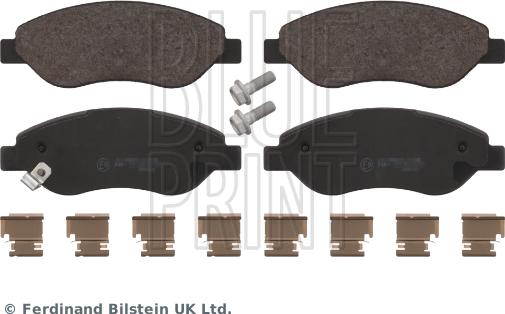 Blue Print ADZ94235 - Тормозные колодки, дисковые, комплект www.autospares.lv